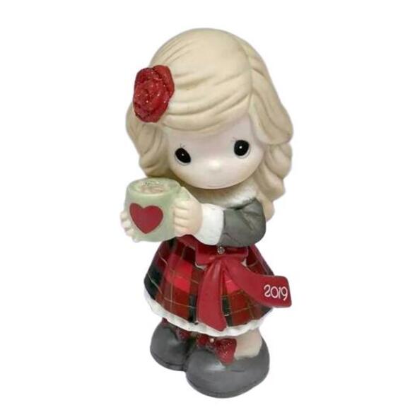 Other - Precious Moments Cute Girl With Hot Chocolate Mug